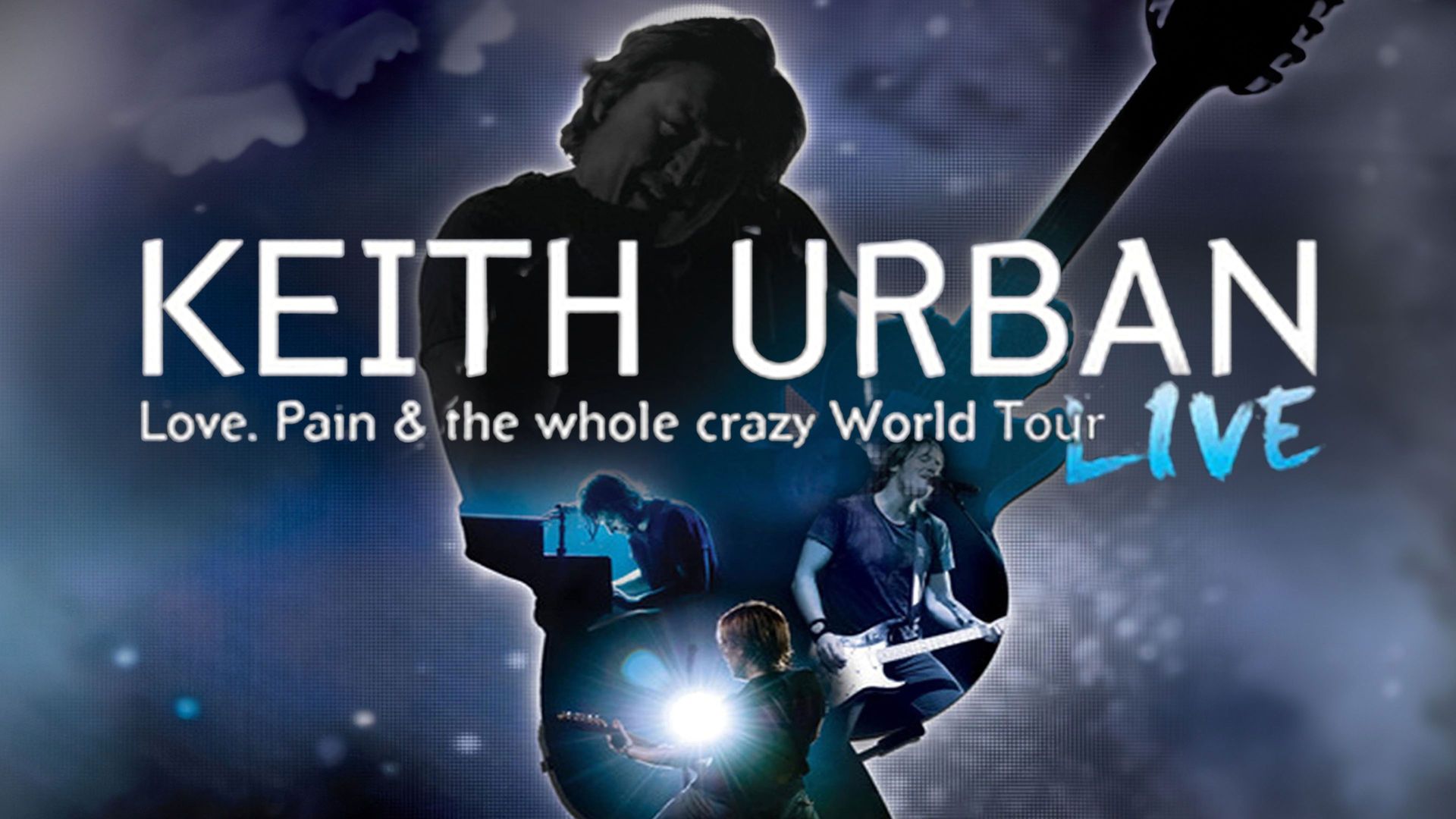 Keith Urban: Love, Pain & the Whole Crazy World Tour background