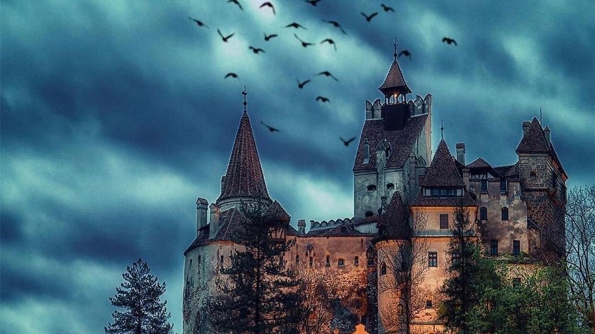 Romania: Seeking Dracula's Castle background