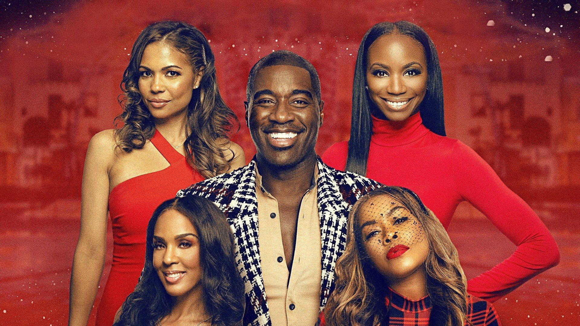 Kiss Me for Christmas background