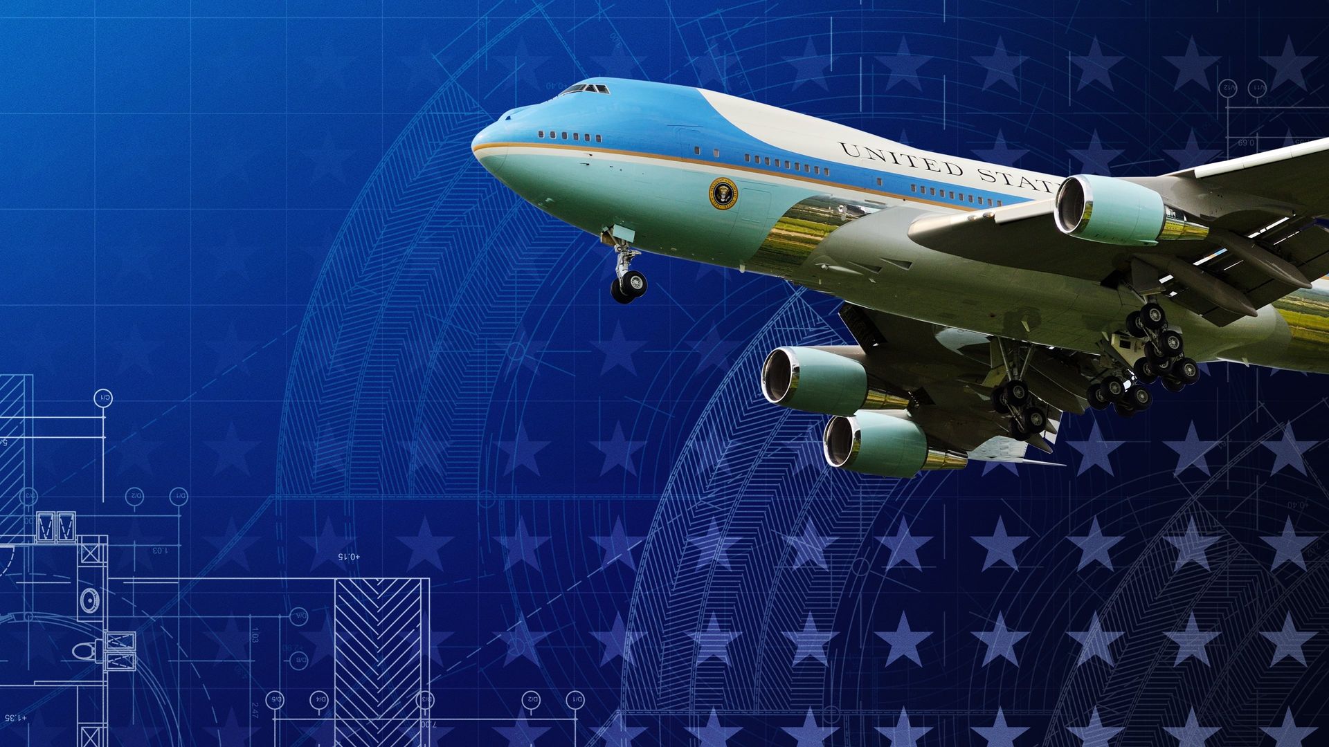 The New Air Force One: Flying Fortress background