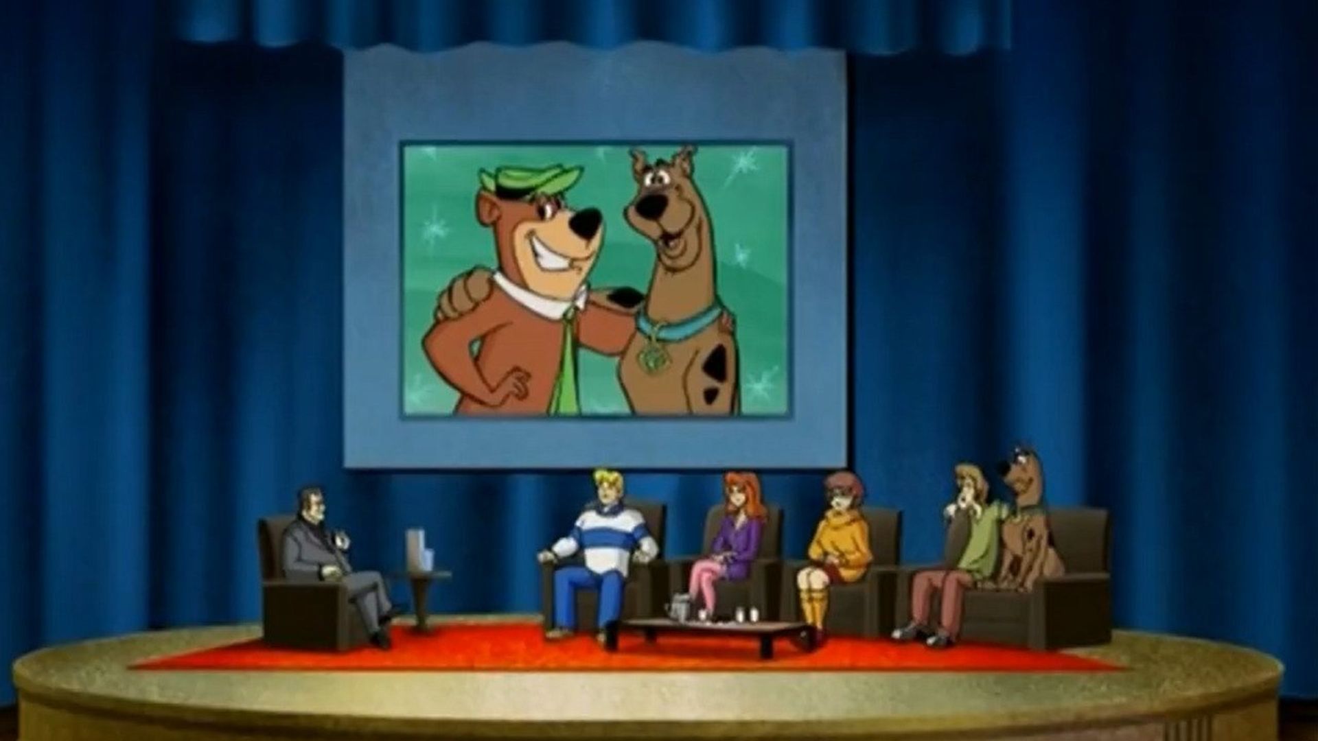 An Evening with the Scooby-Doo Gang background
