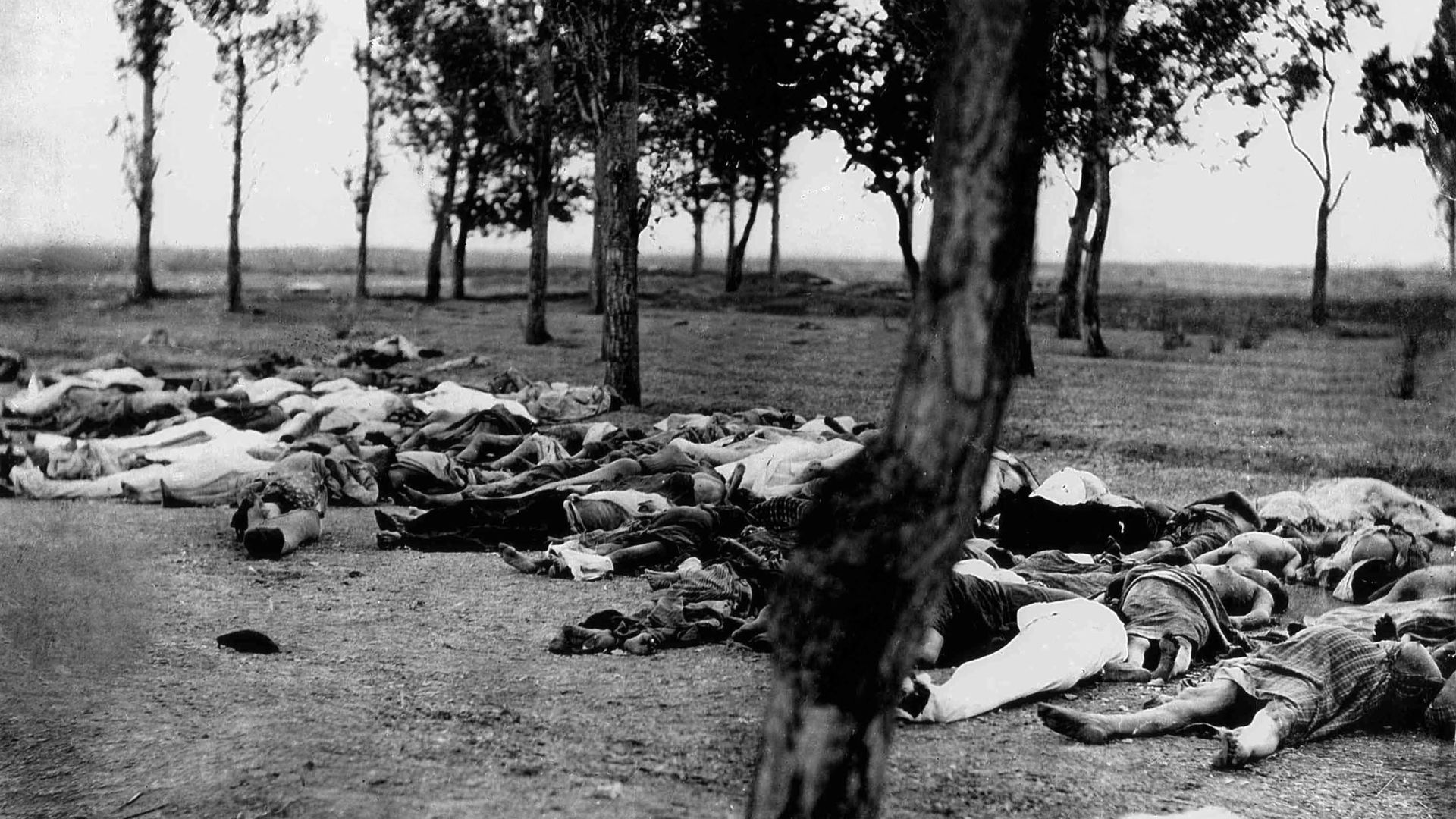 The River Ran Red background