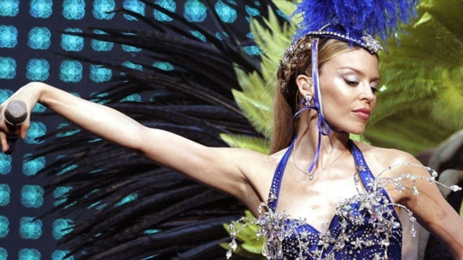 Kylie 'Showgirl': The Greatest Hits Tour background