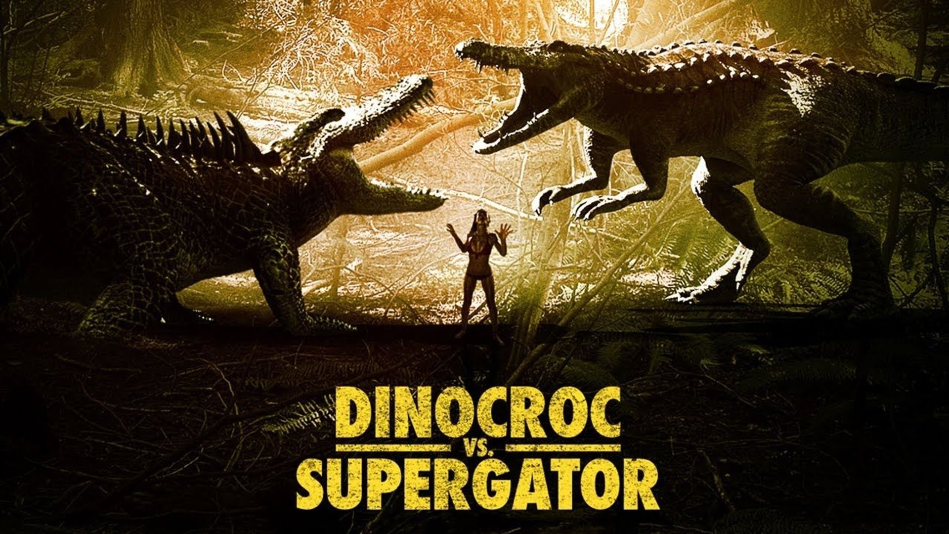Dinocroc vs. Supergator background