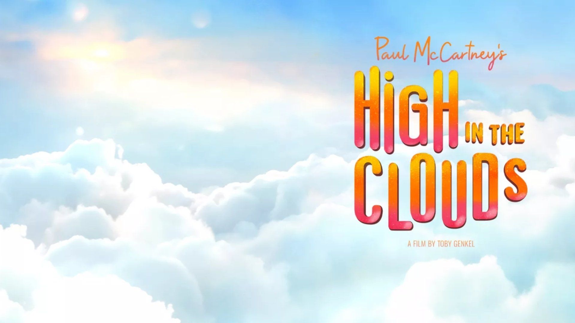 High in the Clouds background
