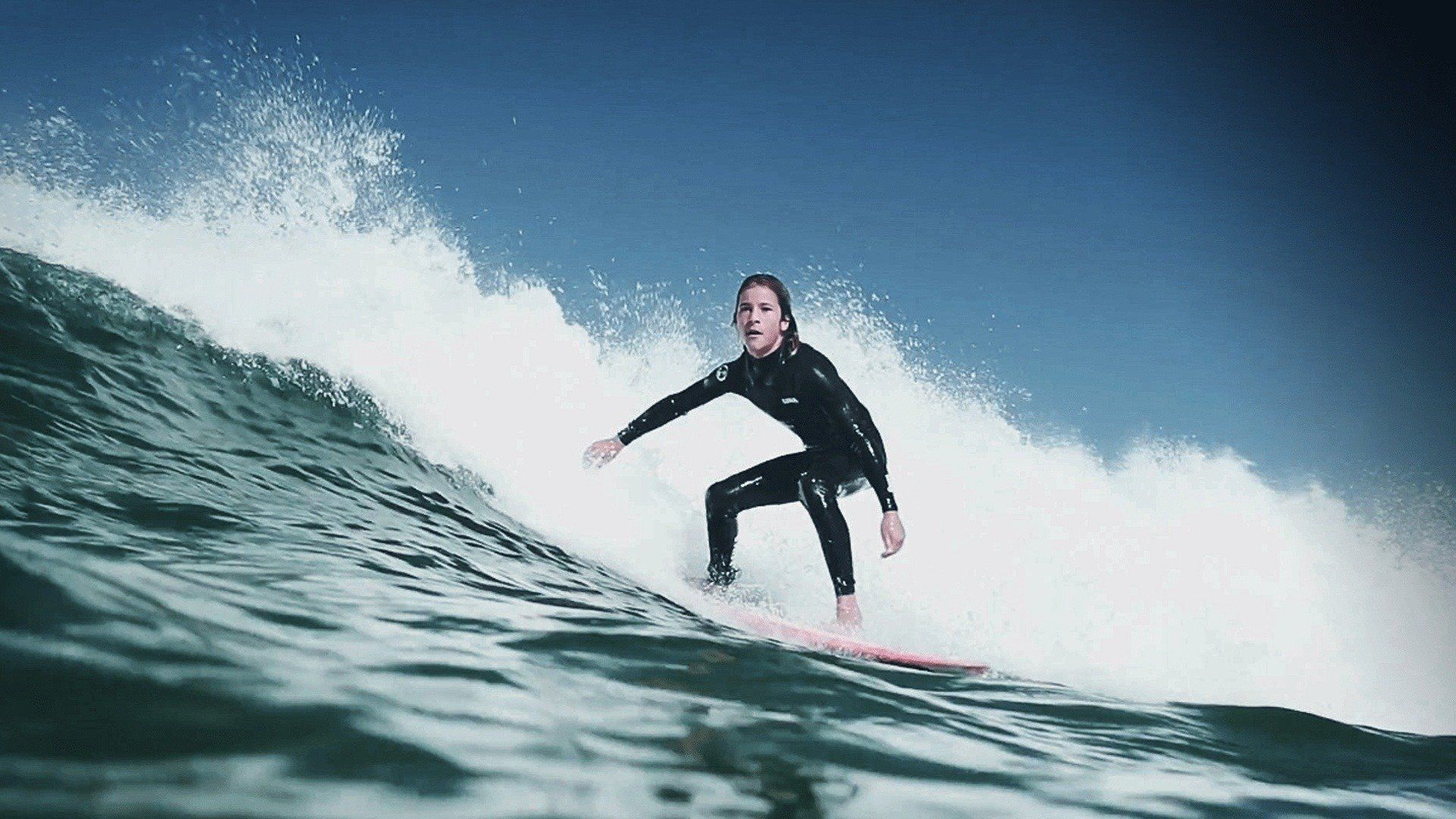 Ride the Wave background