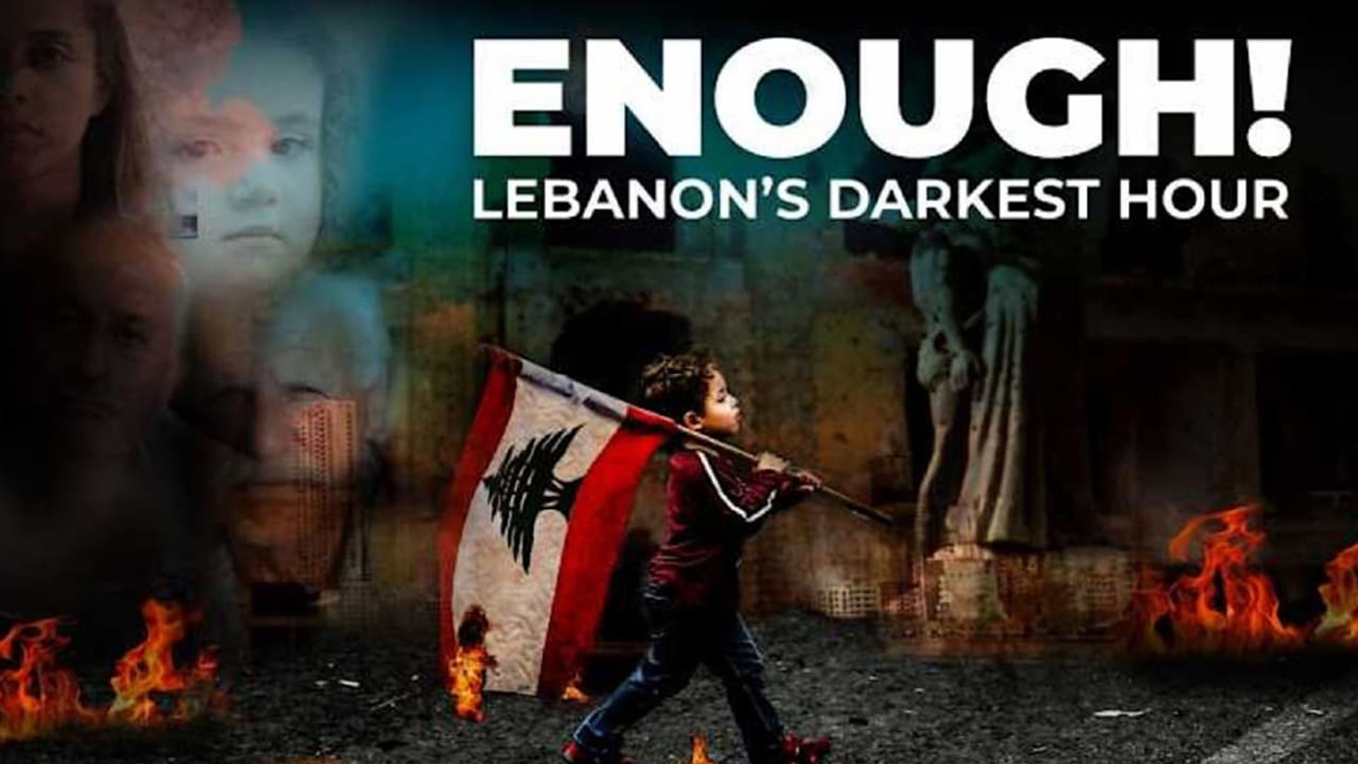 Enough! Lebanon's Darkest Hour background