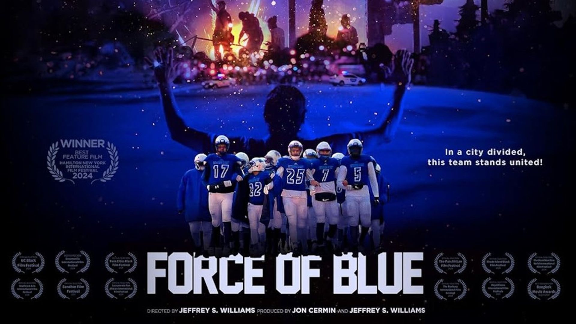 Force of Blue background