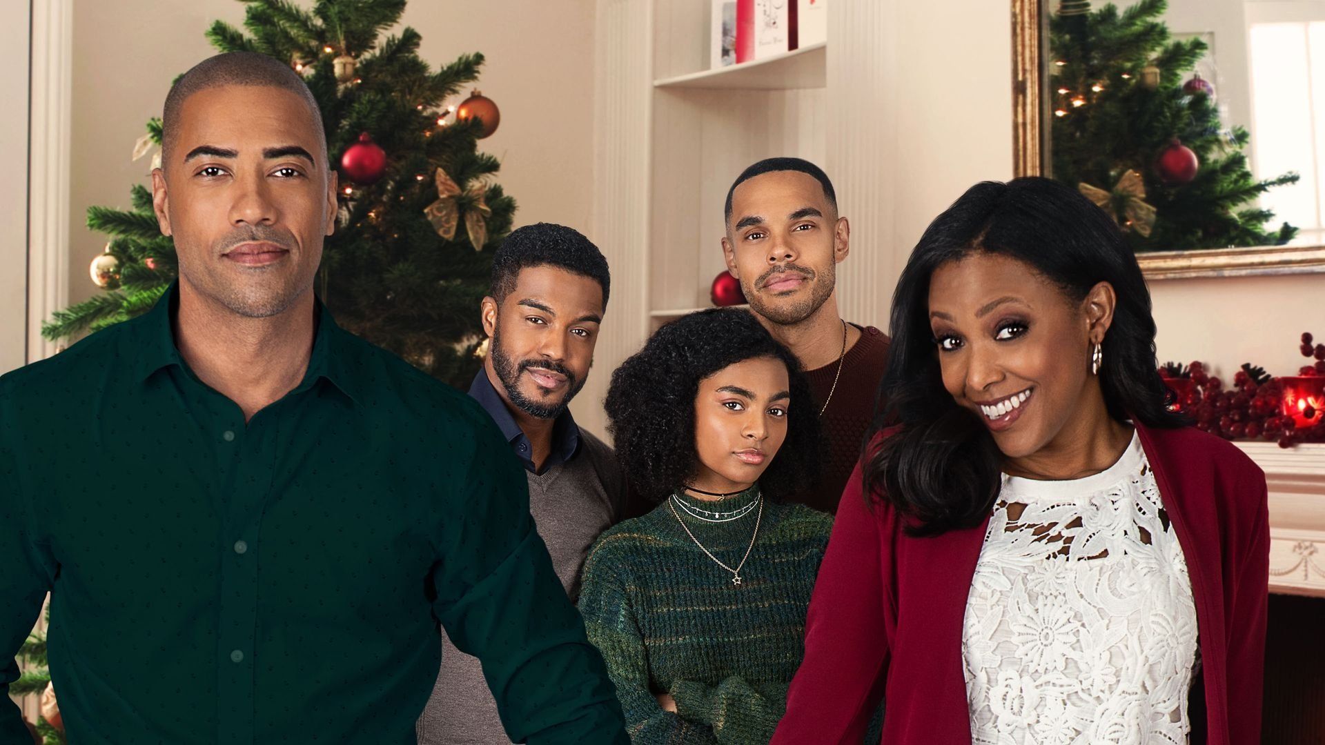 A Chestnut Family Christmas background