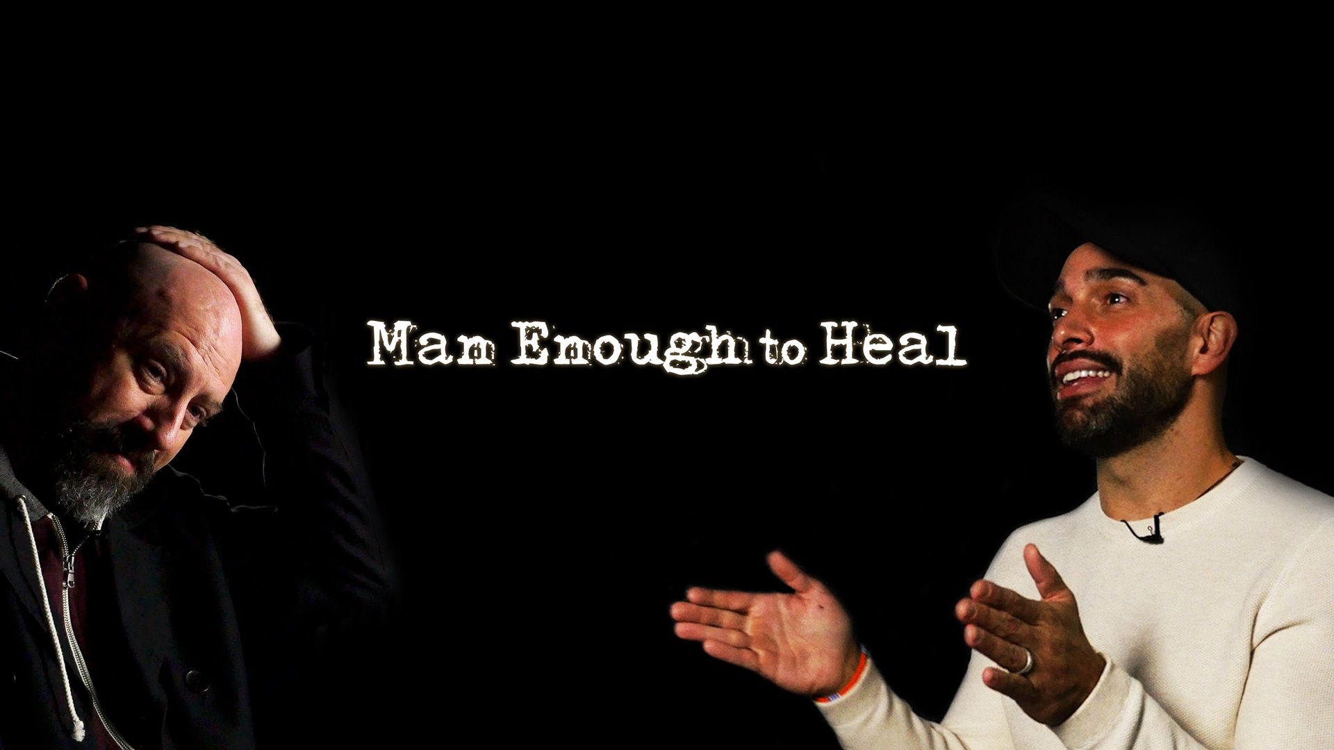 Man Enough to Heal background