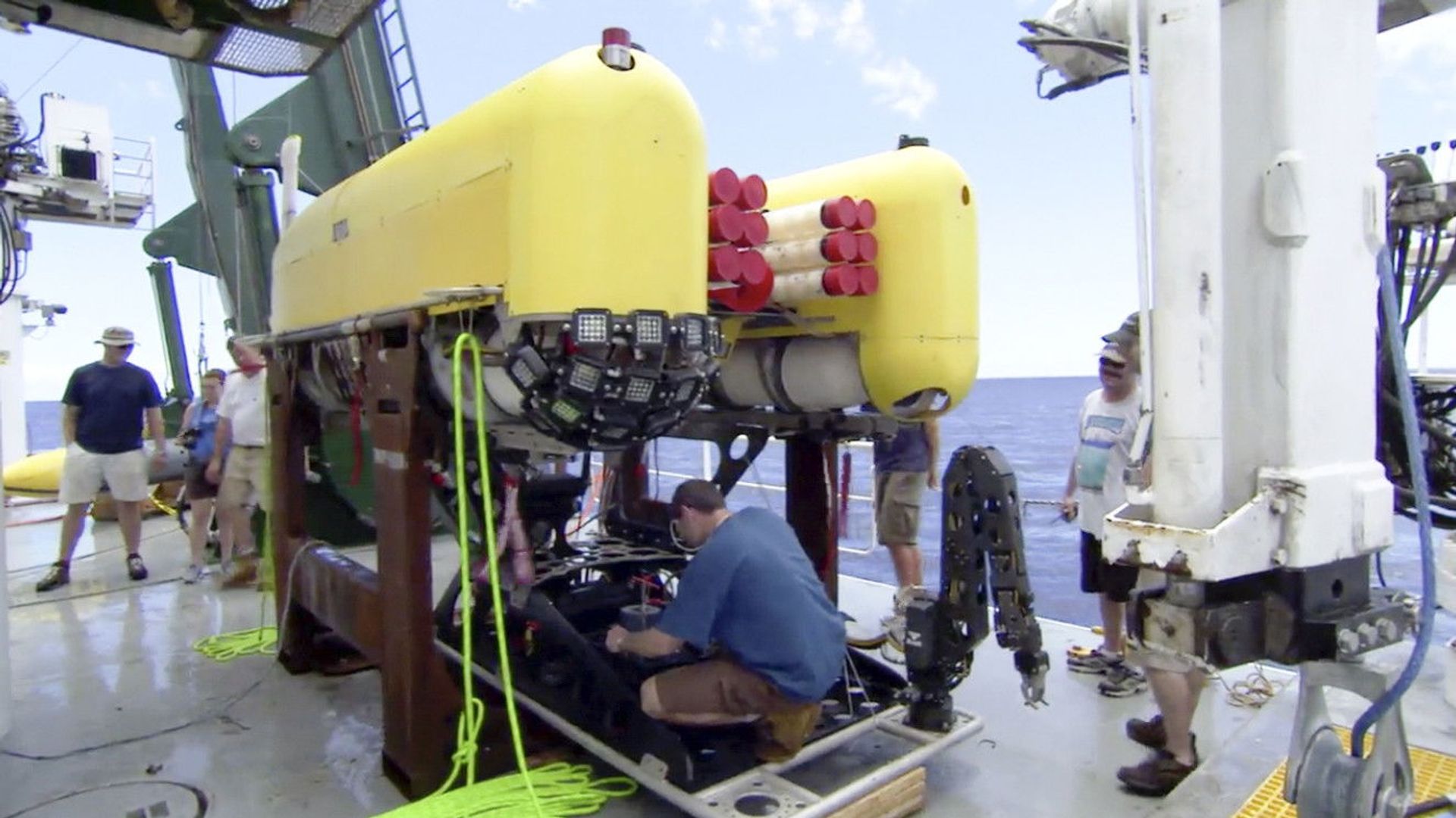 Dive to the Bottom of the World background