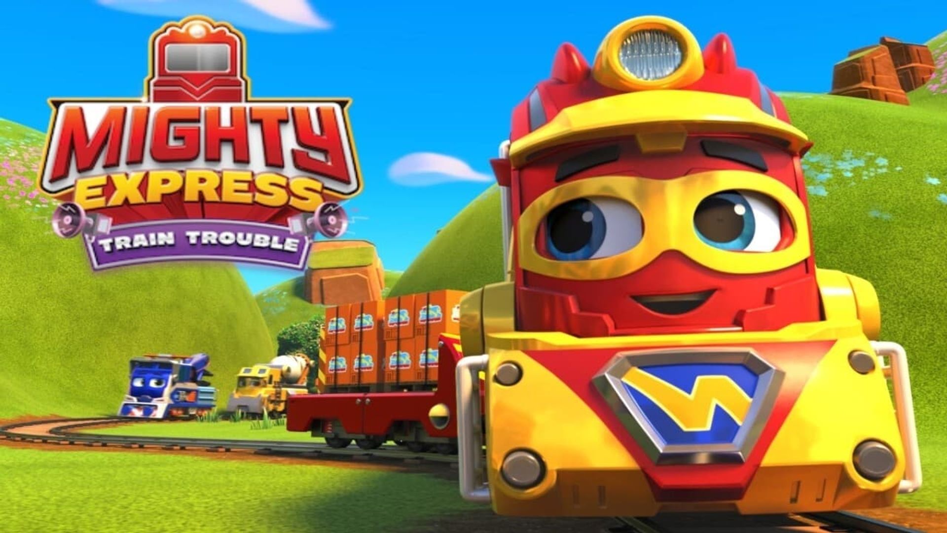 Mighty Express: Train Trouble background