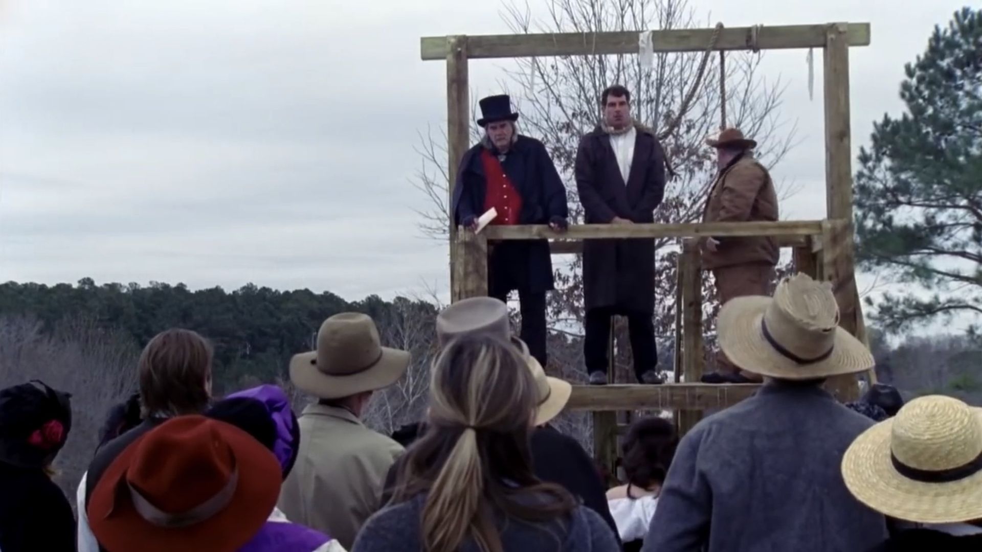 The Hanging of Big Todd Wade background
