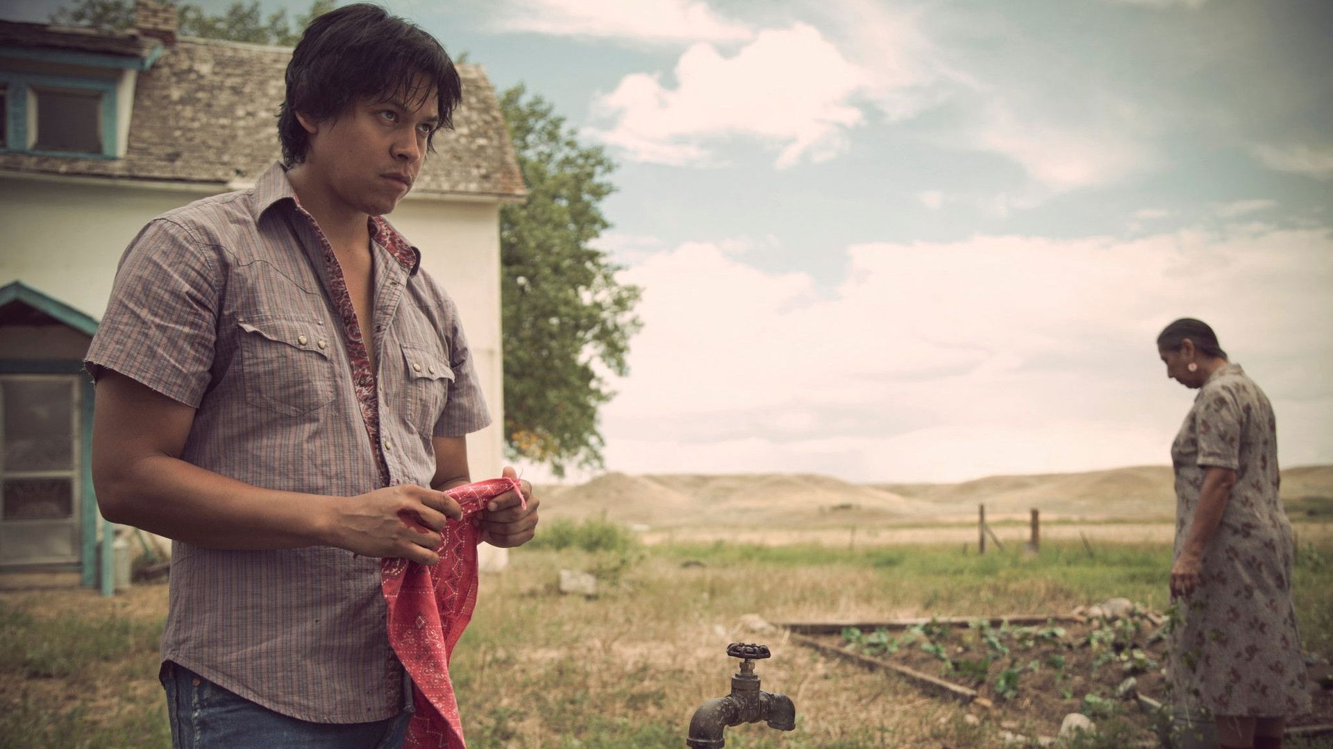 Winter in the Blood background