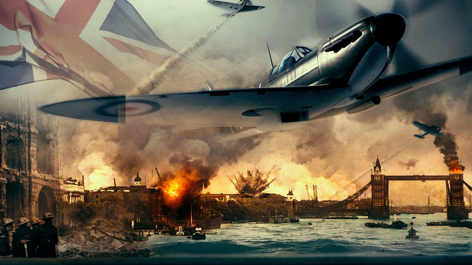 Battle Over Britain background