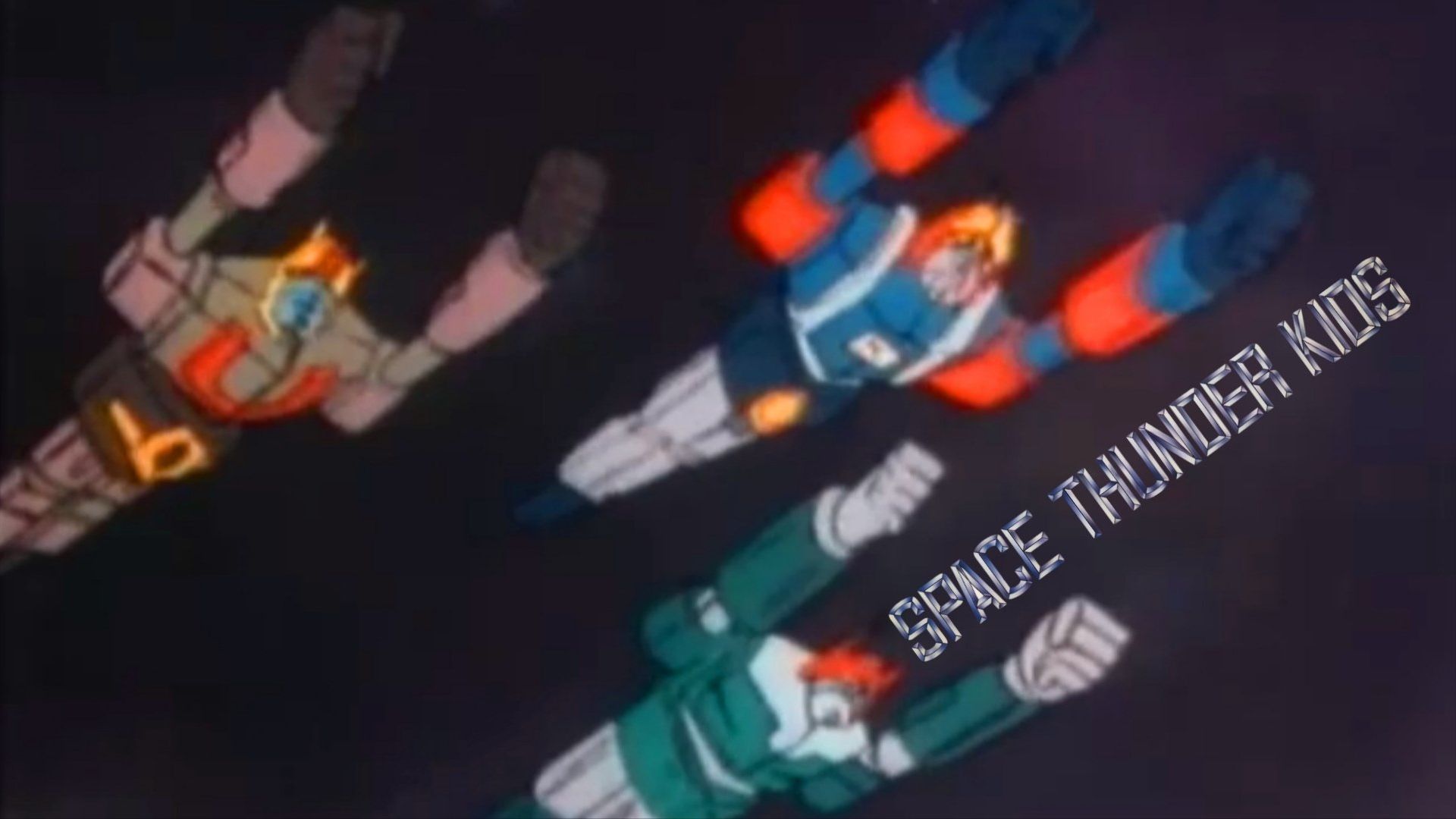 Space Thunder Kids background