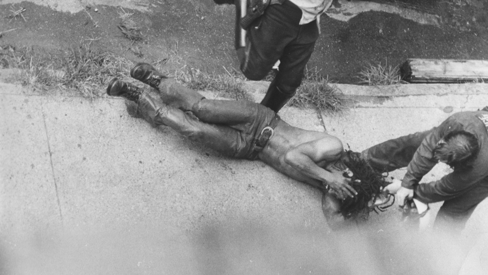 Let the Fire Burn background