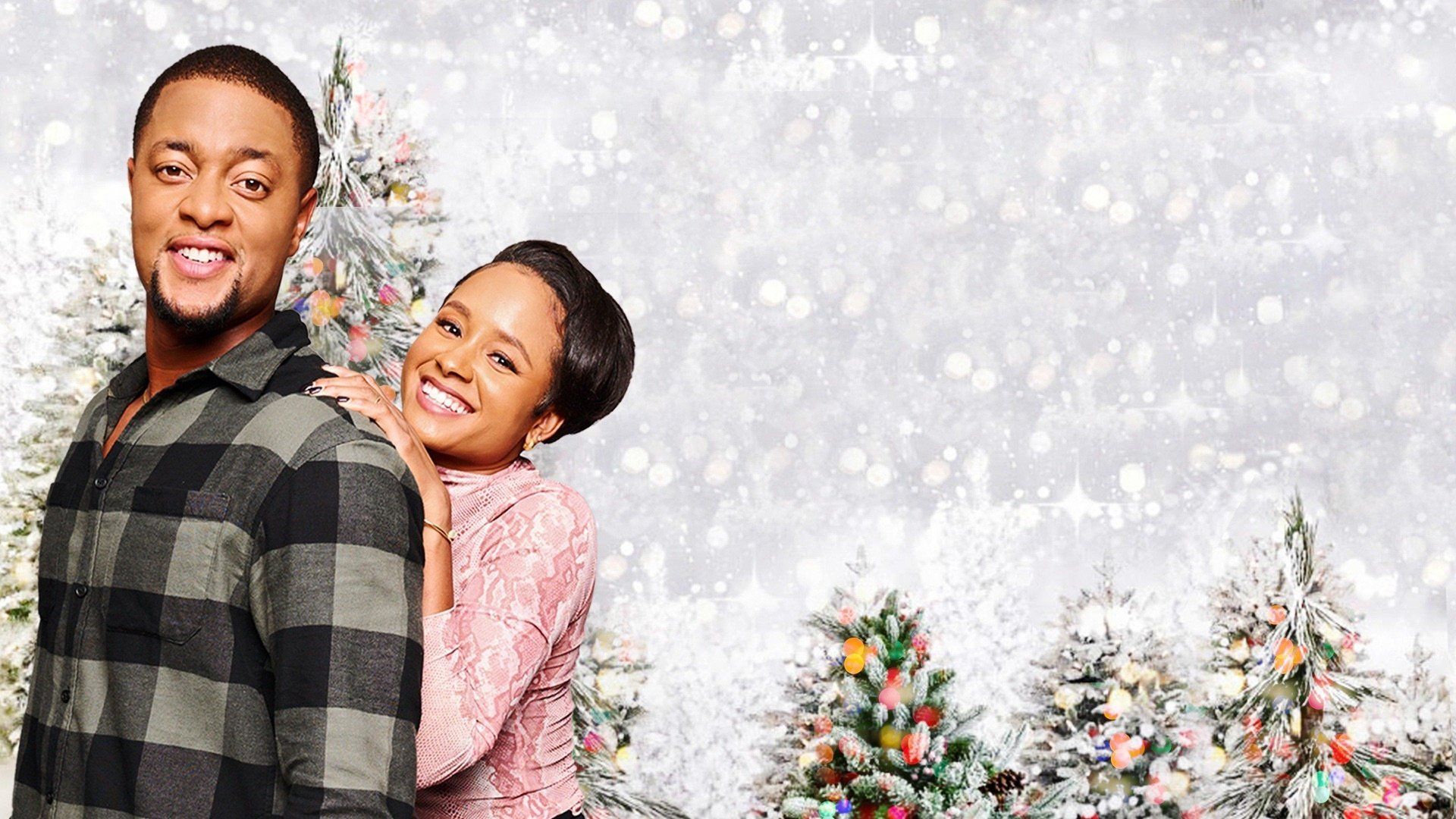 Rolling Into Christmas background
