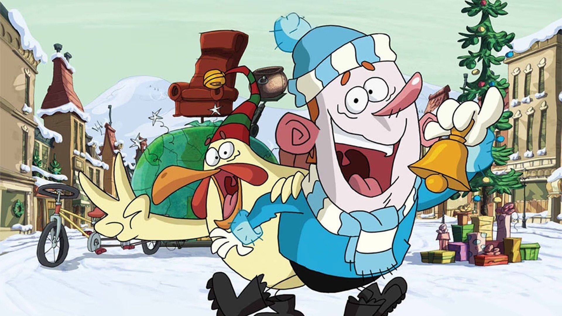 Walter & Tandoori's Christmas background