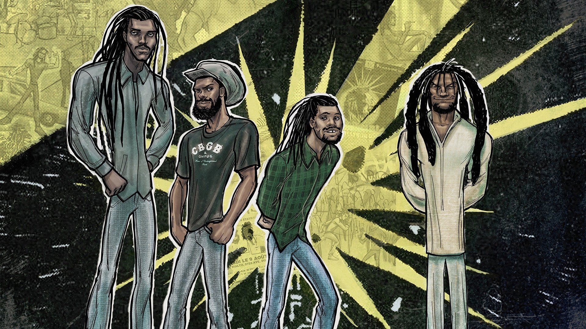 Bad Brains: A Band in DC background