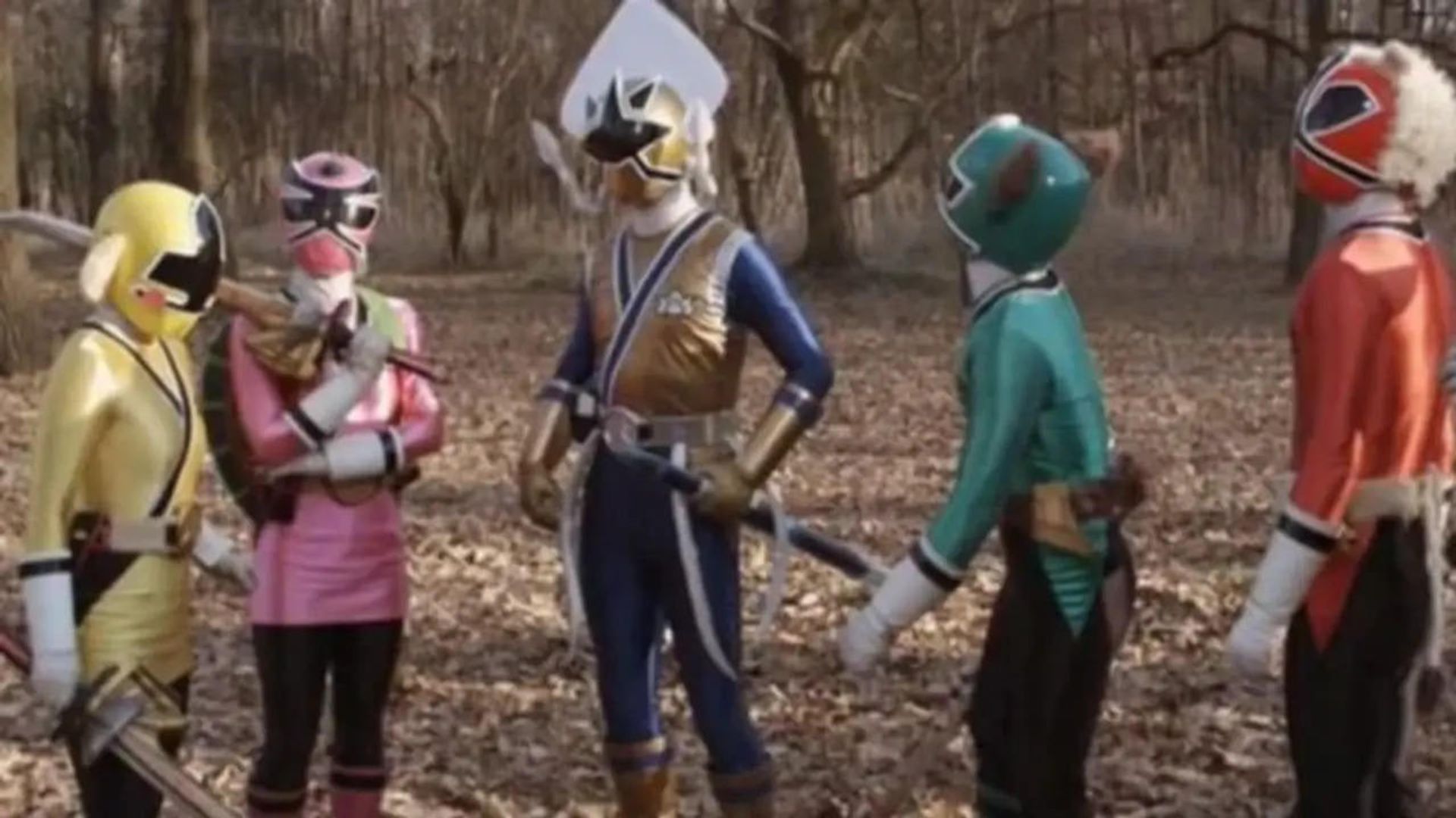 Power Rangers Samurai: Monster Bash background