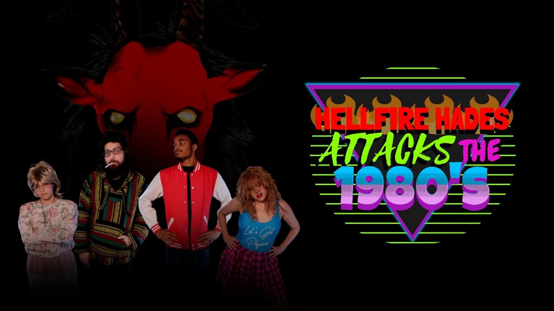 Hellfire Hades Attacks the 1980's background