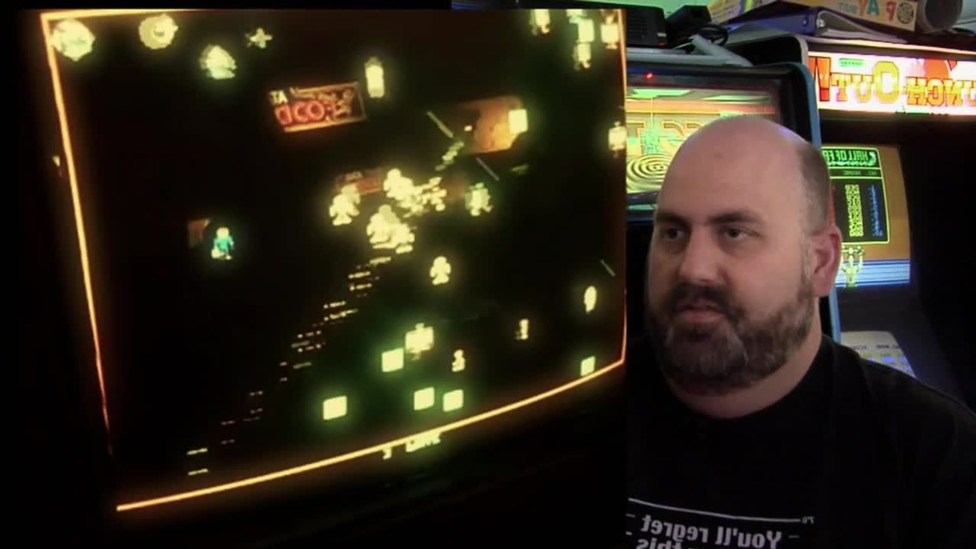 The Space Invaders: In Search of Lost Time background
