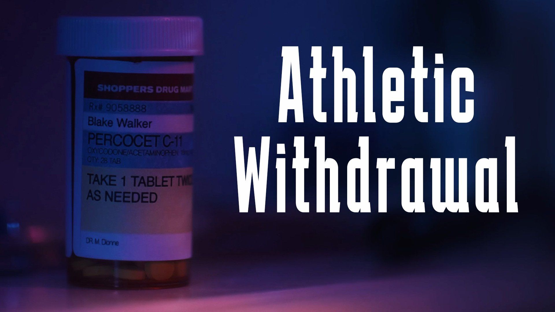Athletic Withdrawal background