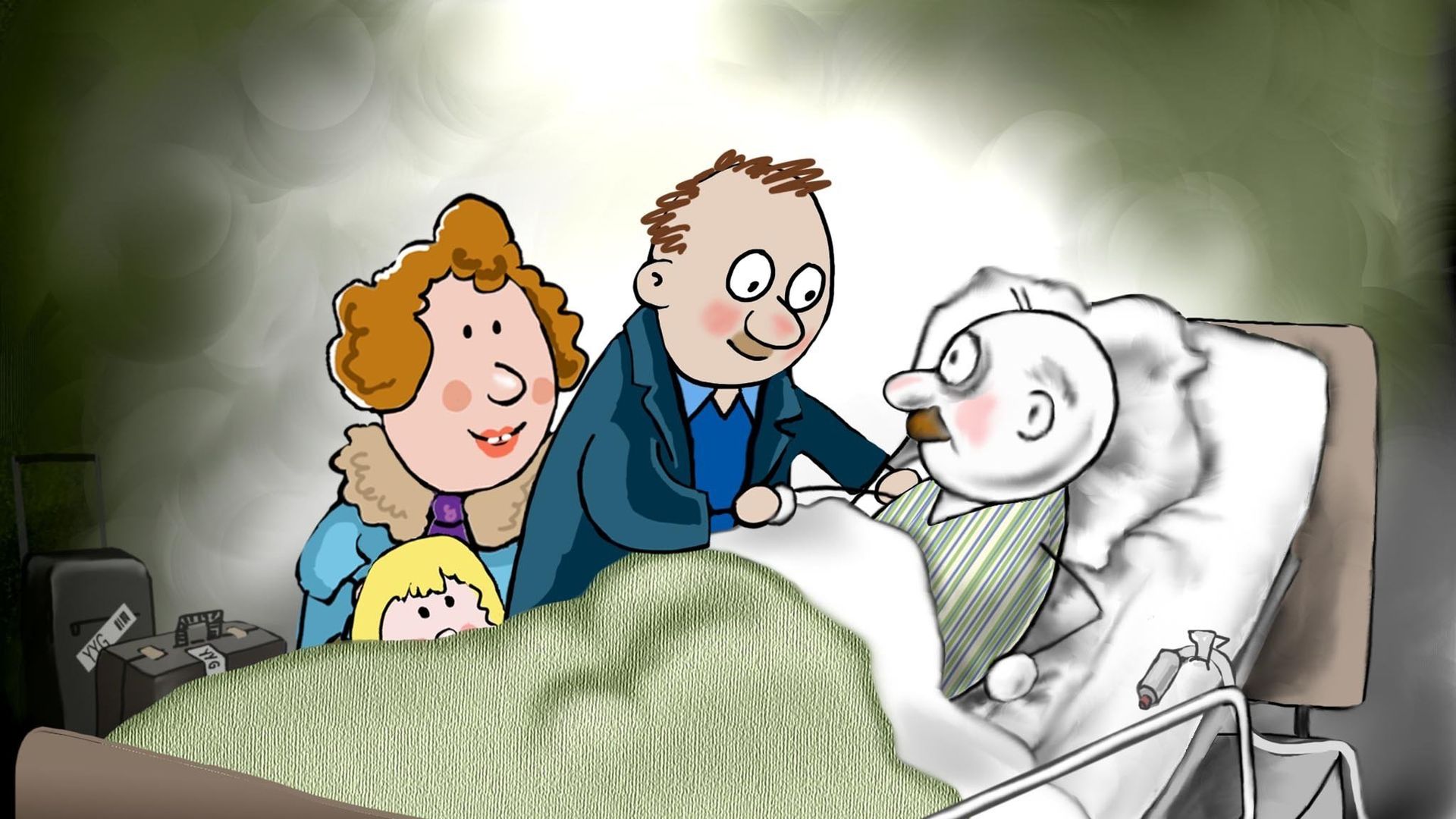 Uncle Bob's Hospital Visit background