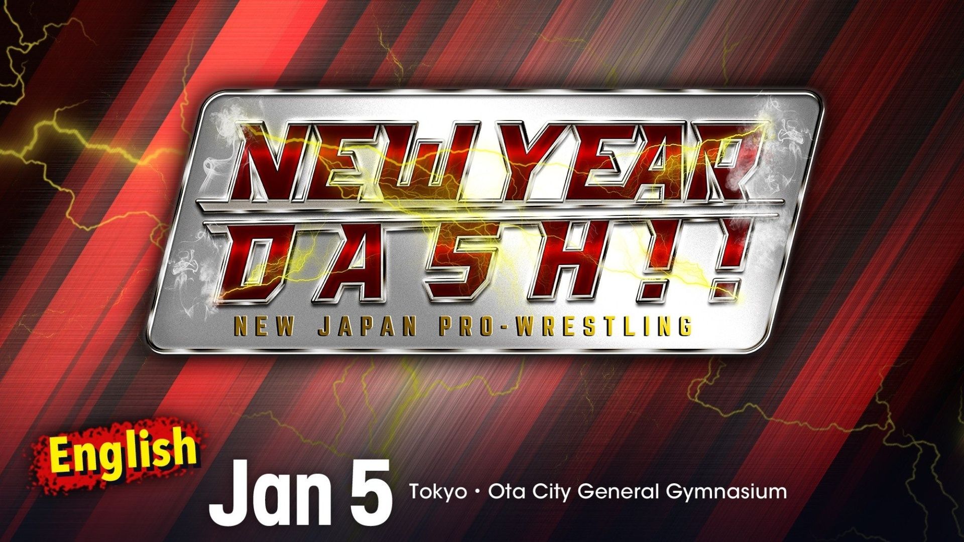 NJPW New Year Dash background
