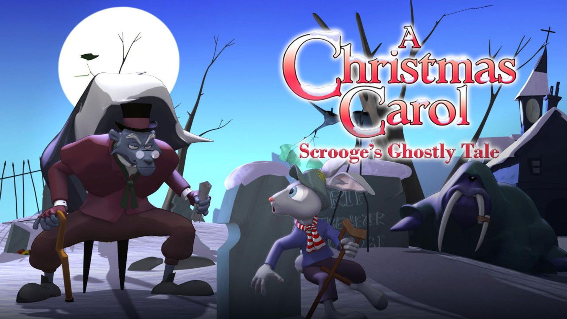 A Christmas Carol: Scrooge's Ghostly Tale background