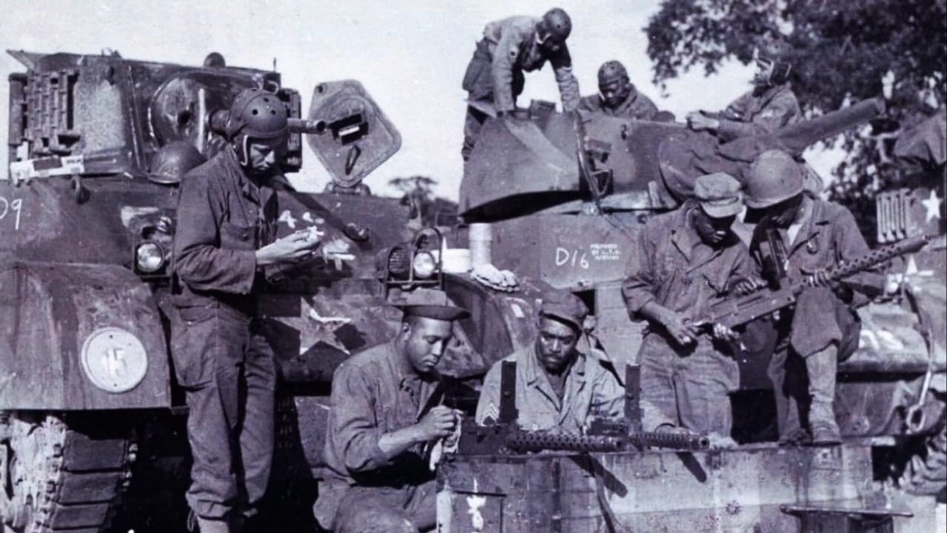 761st Tank Battalion: The Original Black Panthers background