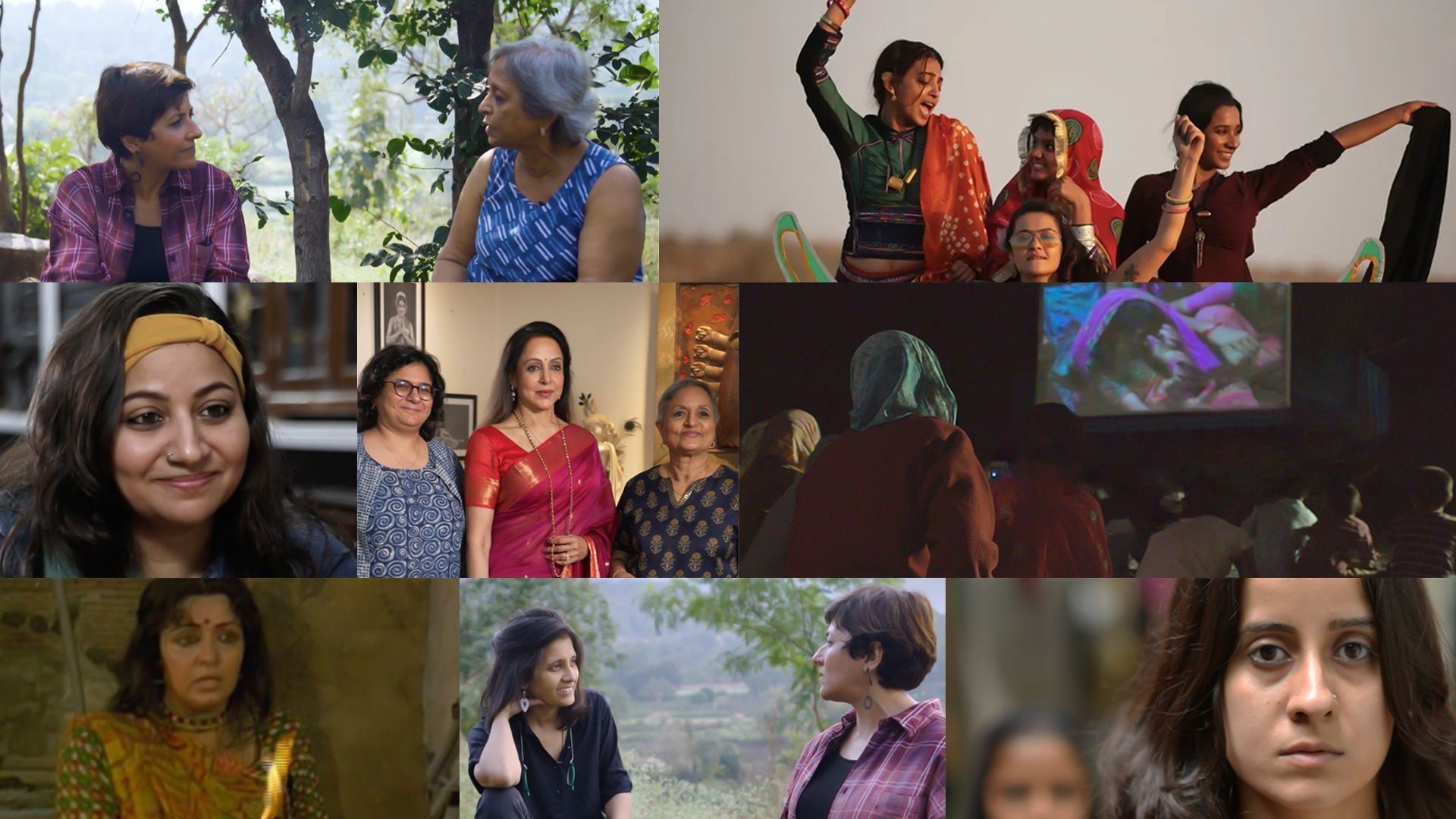 Women Beyond Bollywood background