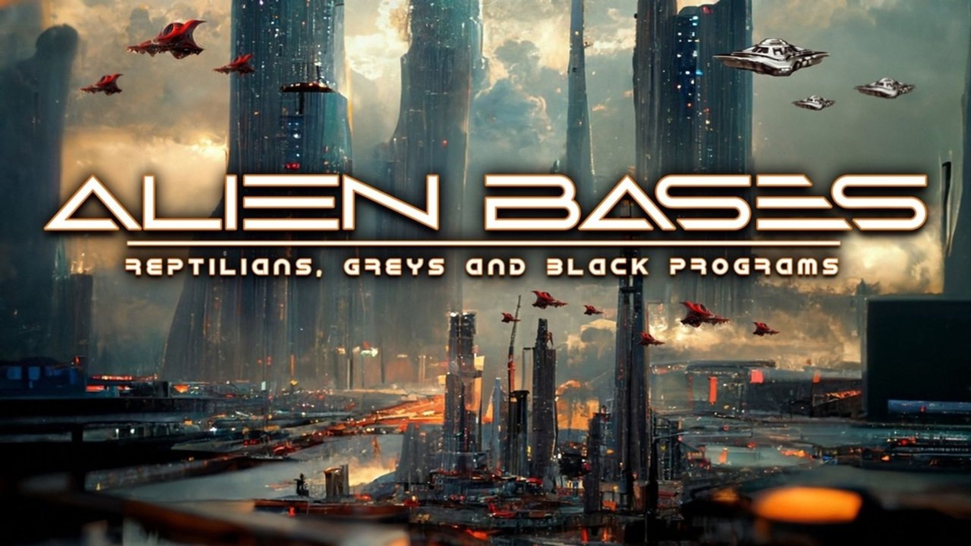 Alien Bases: Reptilians, Greys and Black Programs background