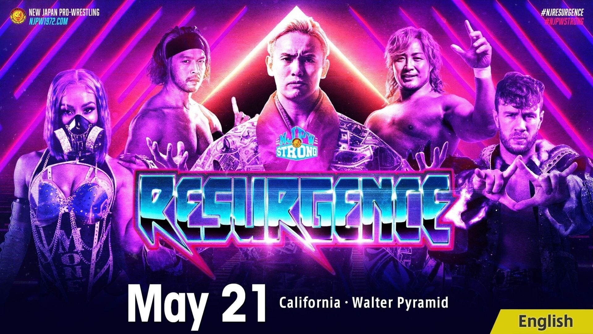 NJPW Resurgence background