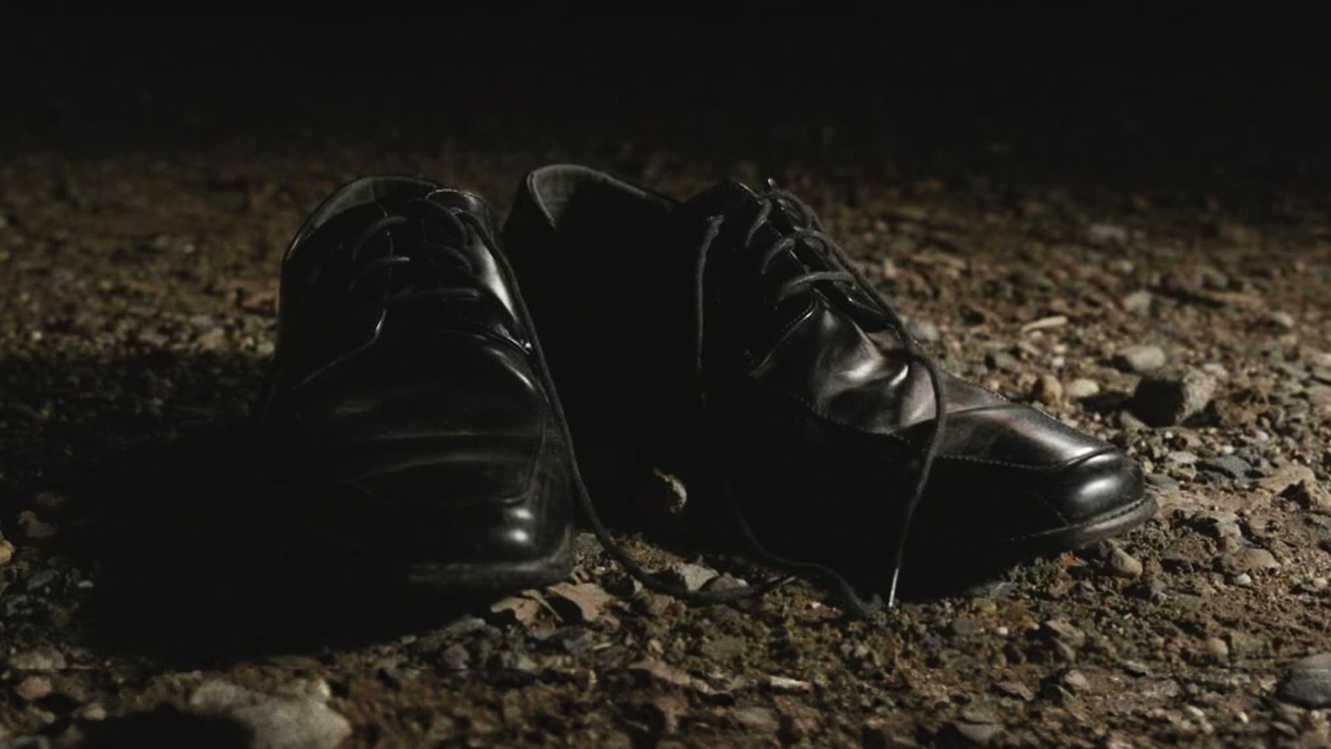 Shoeless in the Woods background
