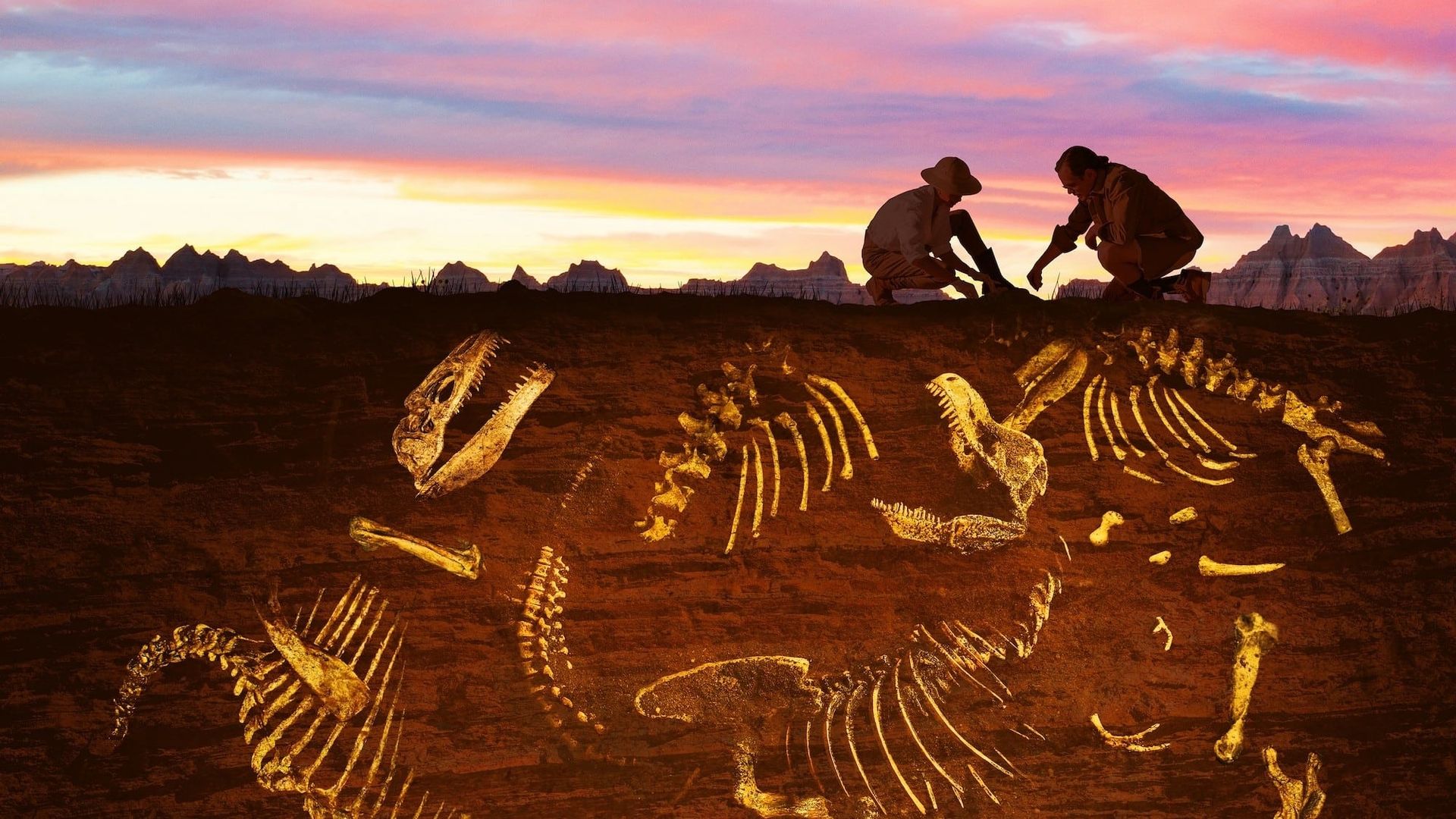 Jurassic Ghost Town: A Mass Murder Mystery background