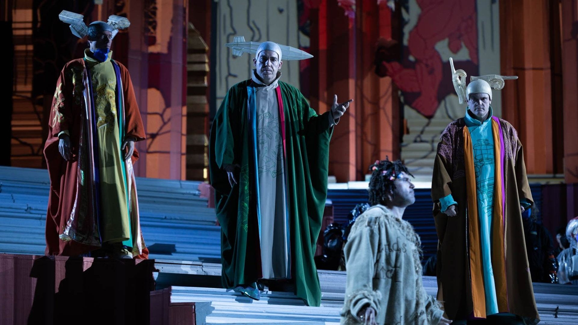 Ai Weiwei's Turandot background