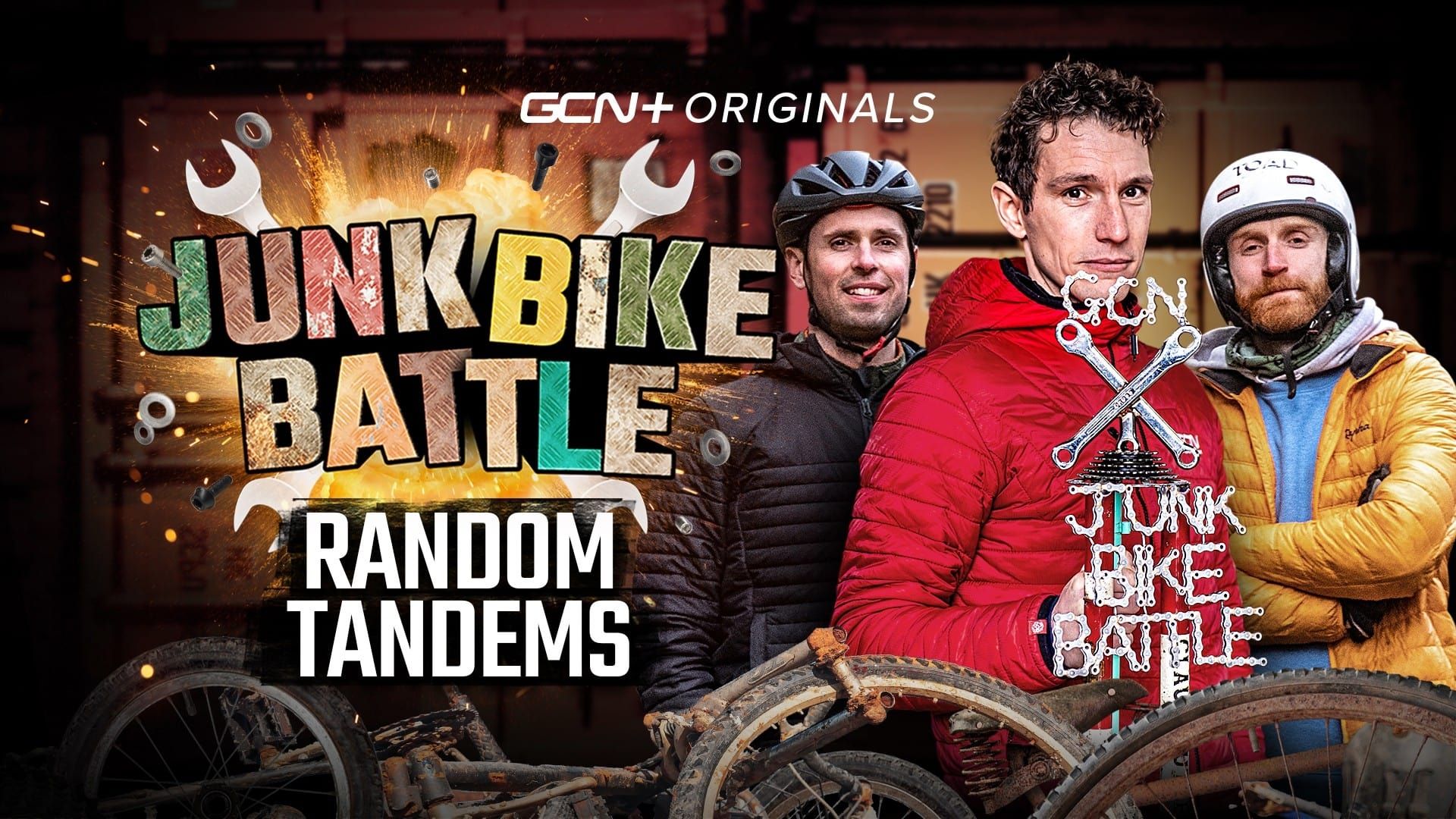 Junk Bike Battle: Random Tandems background