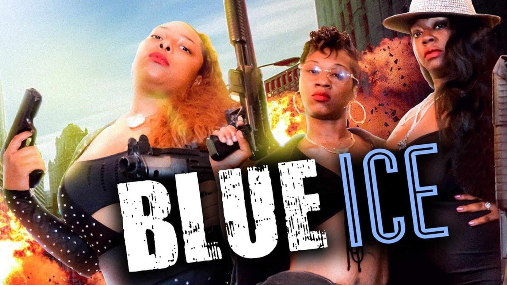 Blue Ice background