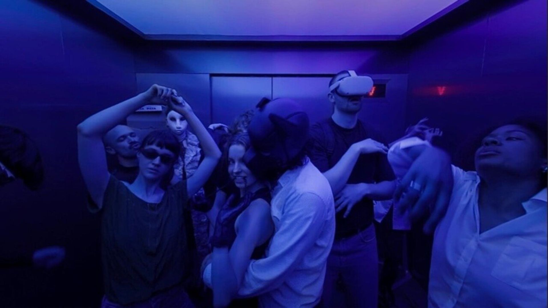 Silent Disco - A physical VR experience background