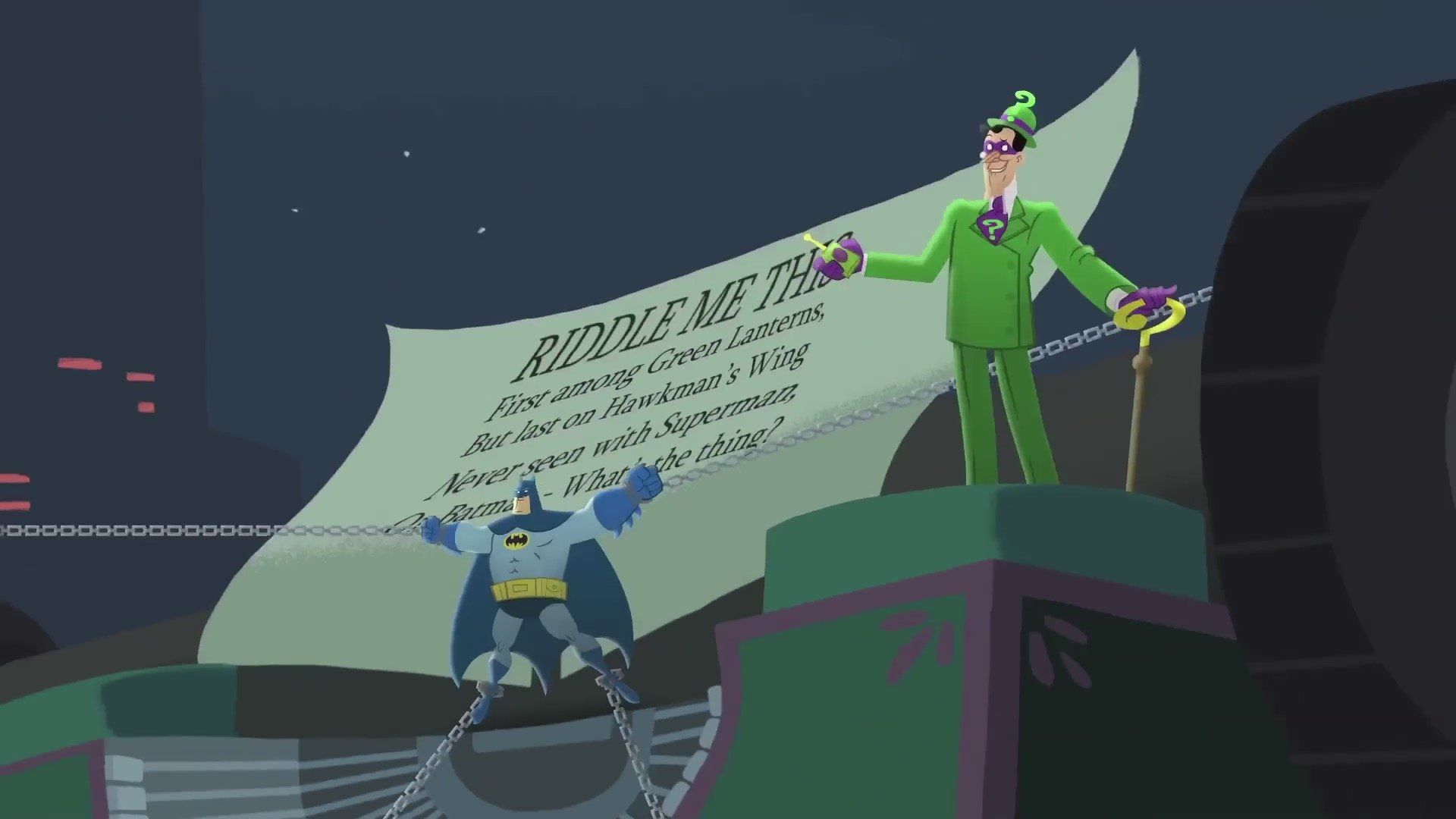 Riddler background