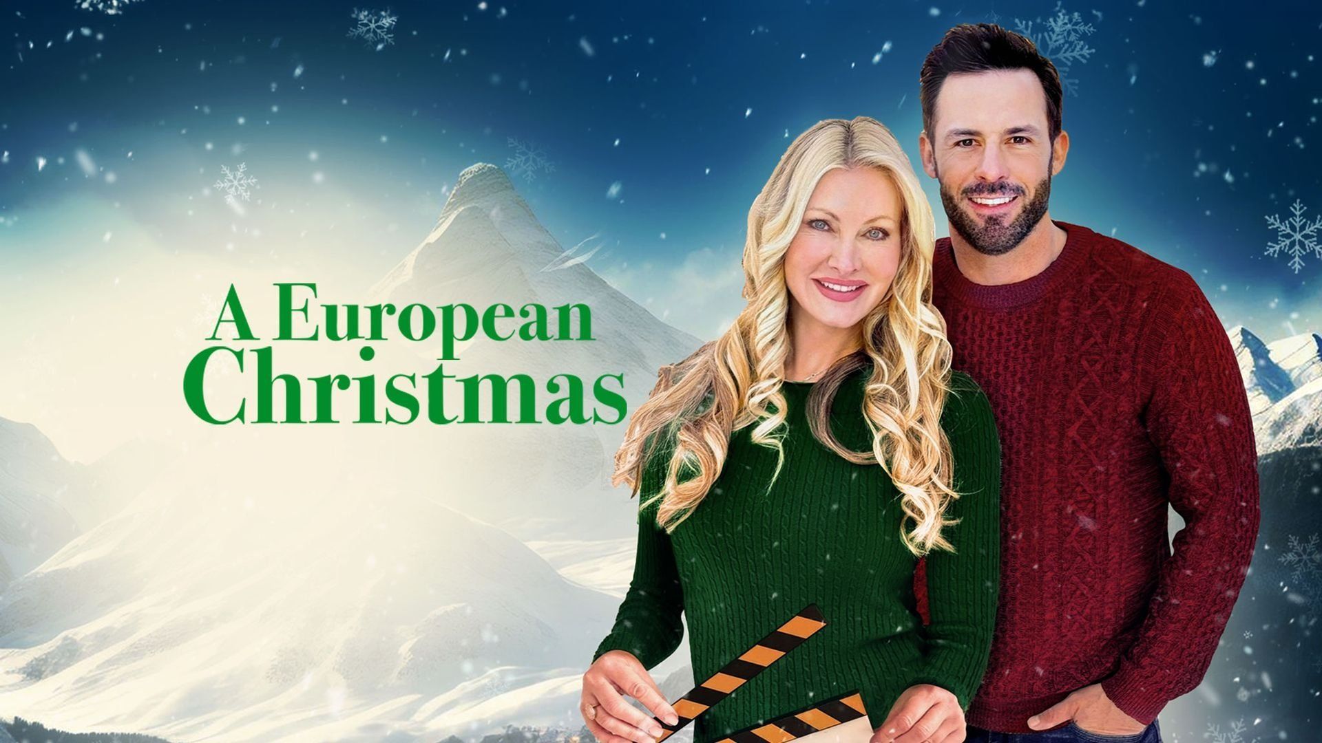 A European Christmas background