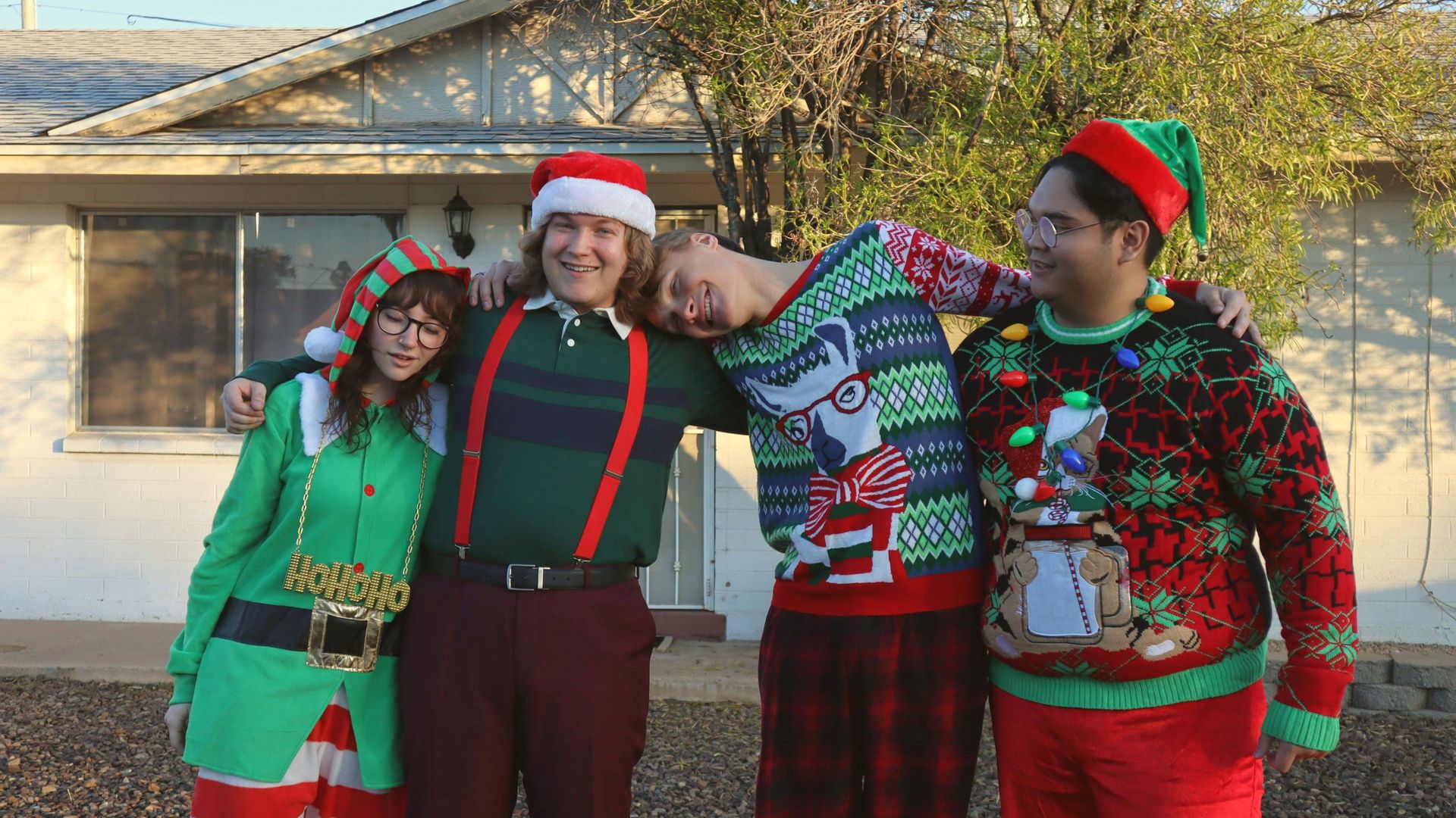 What We Do During the Holidays background