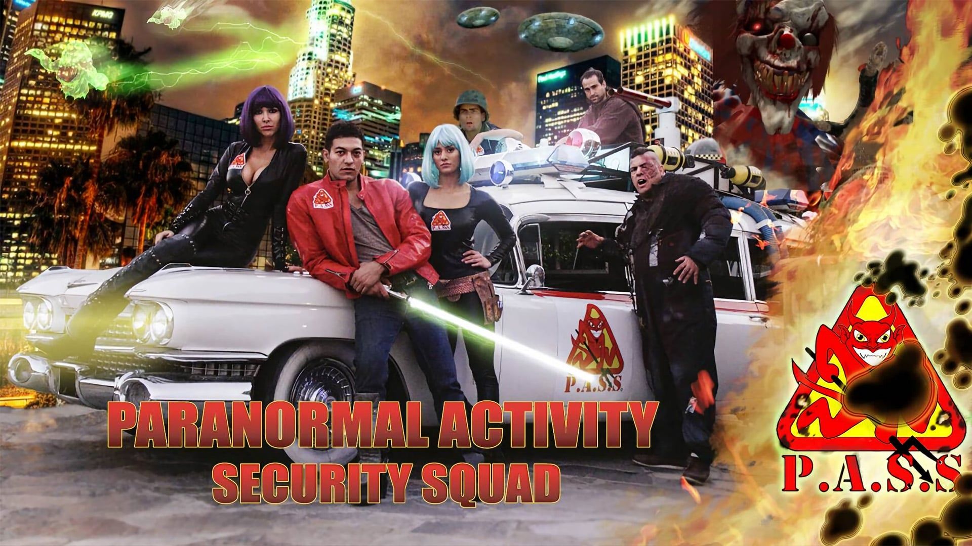 Paranormal Activity Security Squad background