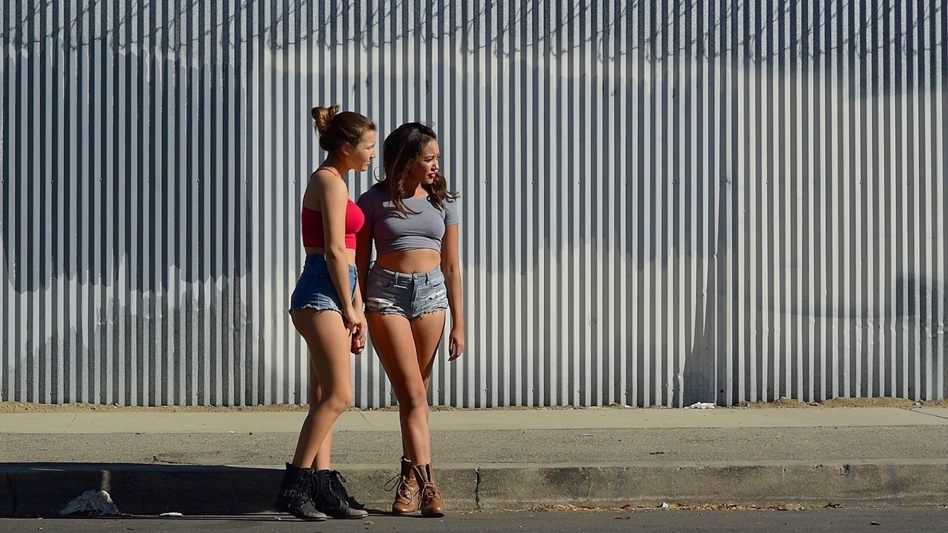 Girl Lost background
