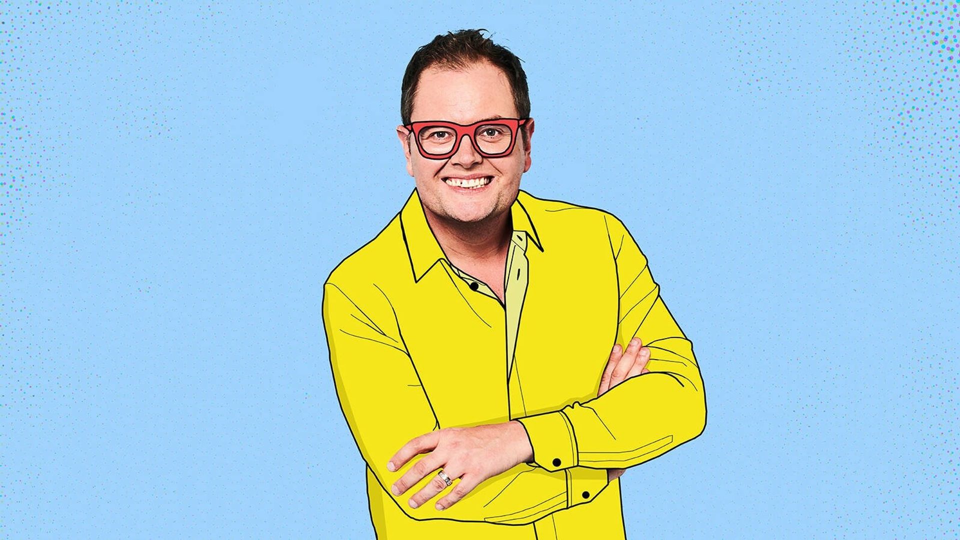 Alan Carr: Regional Trinket background