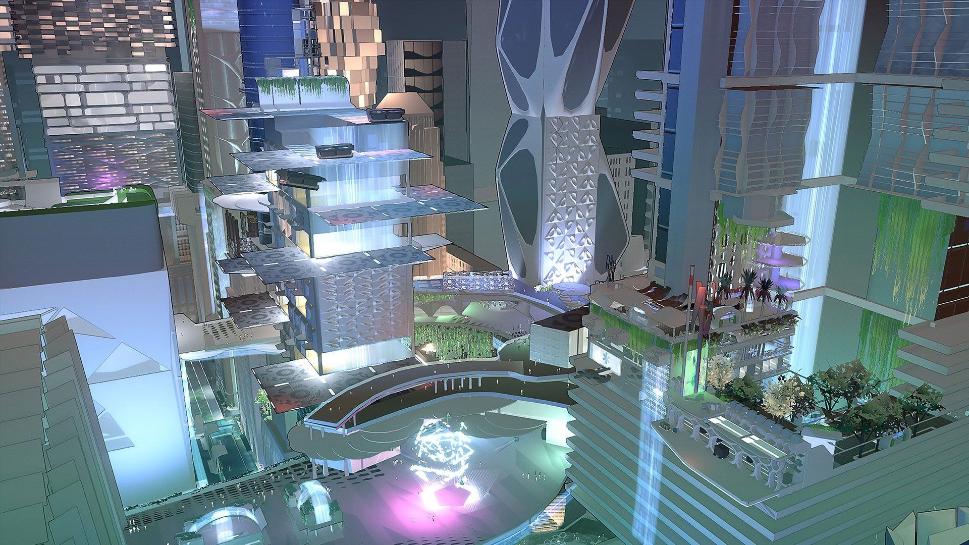Cities of the Future background