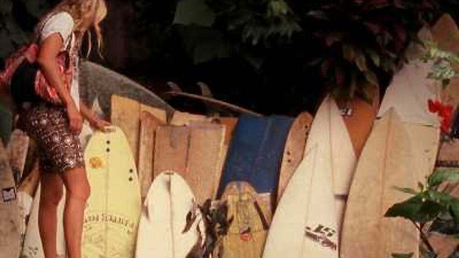 Stephanie in the Water background