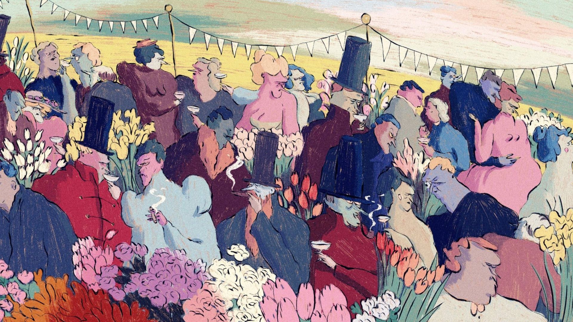 Flower Show background